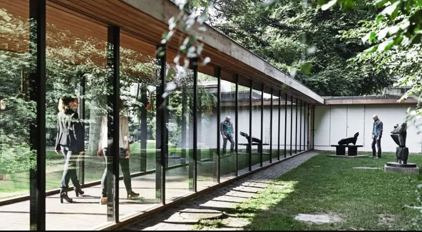 Louisiana Museum of Modern Art, Humlebæk, North of Copenhagen, Denmark